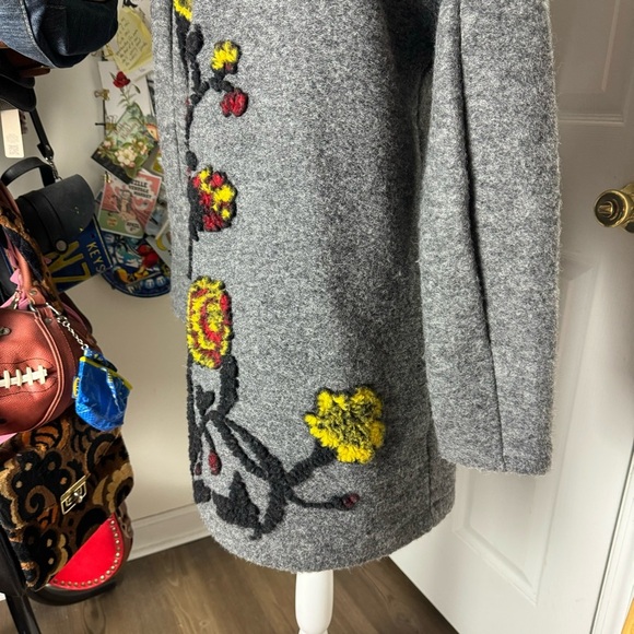 Kikisix Italian Embroidered Cardigan Medium - Picture 6 of 8